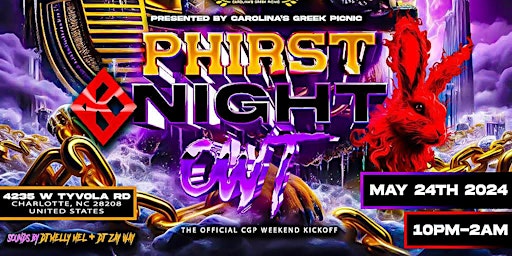Imagem principal de Phirst Night Owt ( Official CGP 18+ Weekend Kickoff)