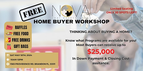 Homebuyer Workshop // First Time Homebuyers Event
