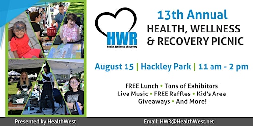 2024 Health, Wellness & Recovery Picnic - EXHIBITOR REGISTRATION primary image