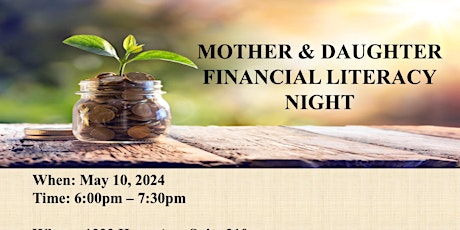 Mother & Daughter Financial Literacy Night