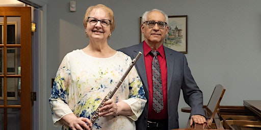 Music at The Lace Mill:  Pauline Mancuso: flute with Peter Mancuso: piano primary image
