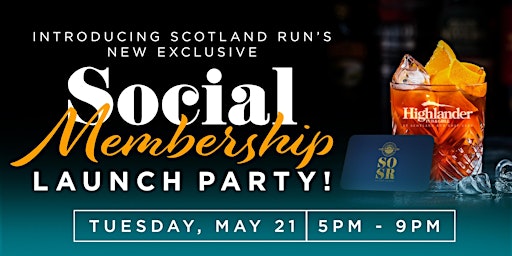 Imagem principal do evento Social Membership Launch Party