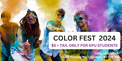 Color Fest 2024 at Town Center Park primary image
