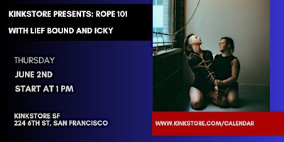 Immagine principale di Rope 101 with Lief Bound and Icky 