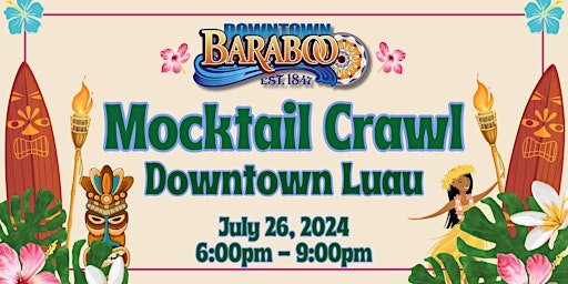 Imagem principal do evento Downtown Baraboo: Mocktail Crawl