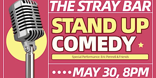 Free Stand Up Comedy Show at "The Stray Bar" primary image