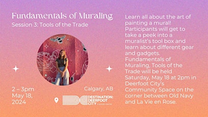 Women-Led Workshops: The Fundamentals of Muraling (3/4)