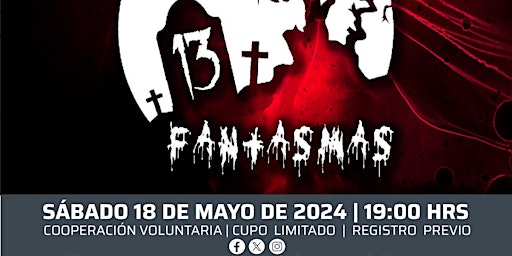 Imagem principal do evento CONCIERTO ÍNTIMO / 13 FANTASMAS