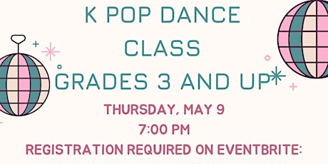 K-Pop Dance Class! primary image