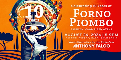 Imagem principal do evento Forno Piombo's 10-Year Anniversary with Anthony Falco
