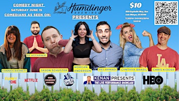 Comedy Night at Humdinger Brewing SLO primary image
