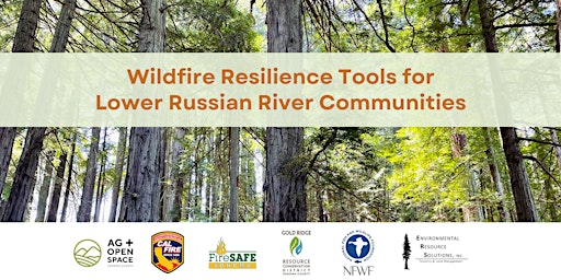 Wildfire Resilience Tools  for Lower Russian River Communities primary image
