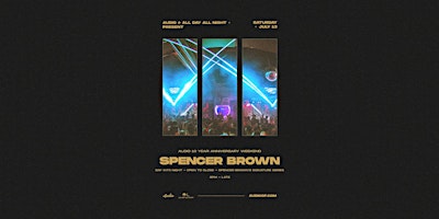 SPENCER BROWN (DAY INTO NIGHT - OPEN TO CLOSE SET) primary image