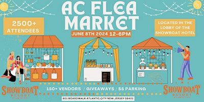 Imagem principal do evento Atlantic City Flea Market: Hosted at Showboat Hotel