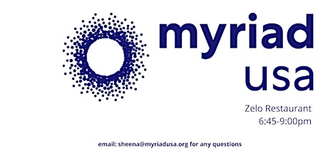 Myriad USA Hosted Dinner -  Engage for Good Side Event