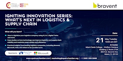 Igniting Innovation Series: What's next in Logistics & Supply Chain primary image