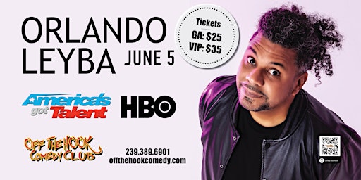 Comedian Orlando Leyba Live Naples, Florida! primary image
