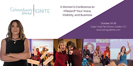 Immagine principale di Extraordinary Women Ignite Conference 