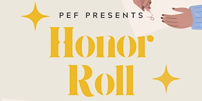 Primaire afbeelding van PEF's Honor Roll: Educators' Celebration Dinner