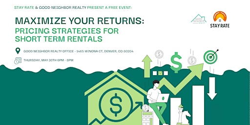 Imagem principal do evento Maximize Your Returns: Pricing Strategies for Short Term Rentals