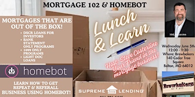 Image principale de Mortgage 102 & Intro to Homebot For Realtors