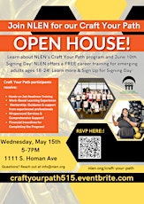 NLEN Craft Your Path Open House Event!