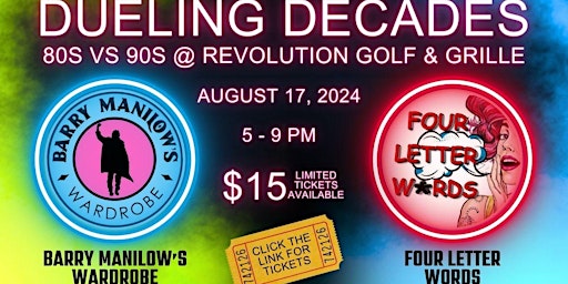 Dueling Decades 80’s vs 90’s Live Music Event primary image