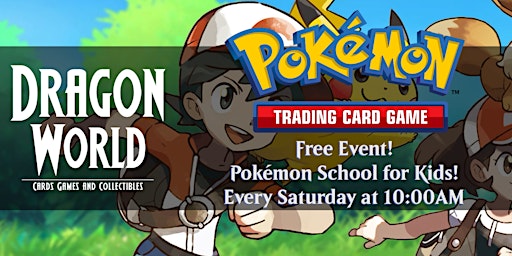 Imagem principal do evento FREE Pokémon School for Kids!