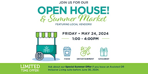 Trico LivingWell Open House & Summer Market primary image