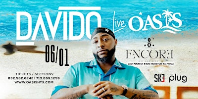 DAVIDO LIVE @ ENCORE BEACH CLUB primary image