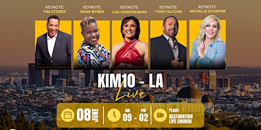 Imagem principal do evento KIM10 LIVE - LA