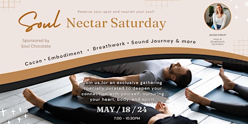 Imagem principal do evento Soul Nectar Saturday