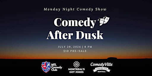 COMEDY AFTER DUSK ( STAND-UP COMEDY SHOWS ) MONTREALJOKES.COM primary image