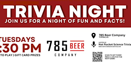 785 Beer Company Trivia Night