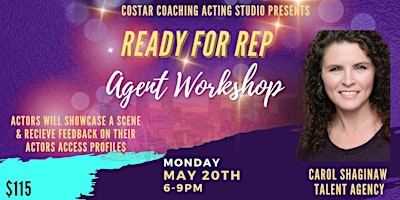 READY FOR REP - Talent Agent Showcase primary image