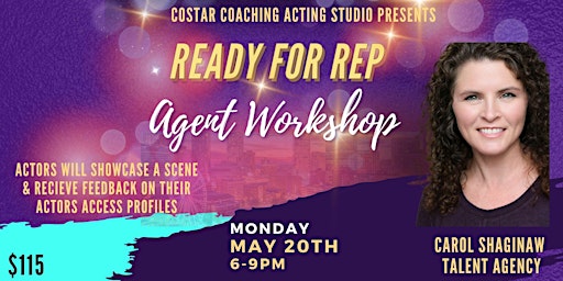 READY FOR REP - Talent Agent Showcase primary image