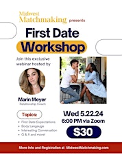 Midwest Matchmaking First Date Workshop