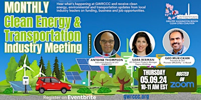 Imagem principal do evento May 2024 Monthly Clean Energy & Transportation Industry Meeting