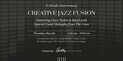 Primaire afbeelding van Creative Jazz Fusion Live at The Delphi Hotel
