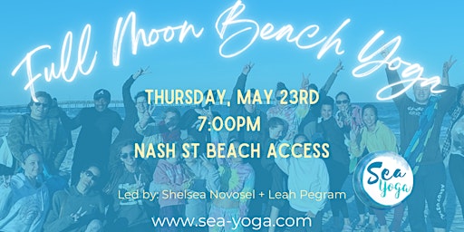 Imagem principal do evento Full Moon Beach Yoga