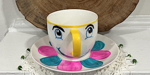 Imagem principal de Family Fun Tea Cup Painting