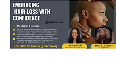 Imagem principal do evento Embracing Hair Loss with Confidence!