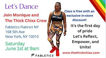 Imagem principal do evento Dance Fitness with Thick Chixx Fitness NYC