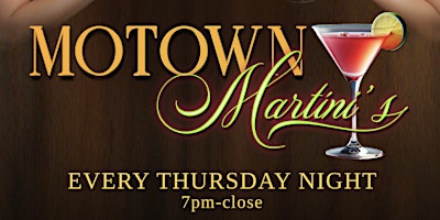 Motown Music & Martinis primary image