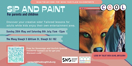 Horlicks Quarter - FREE Sip and Paint Sessions for Adults and Children primary image