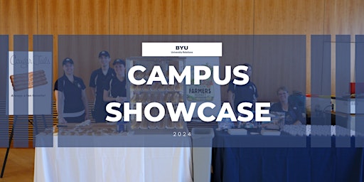 Imagem principal do evento BYU Campus Showcase 2024
