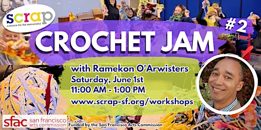 Imagen principal de Crochet Jam #2 with Ramekon O’Arwisters
