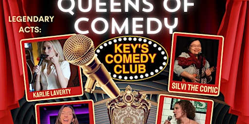 Primaire afbeelding van QUEENS OF TORONTO STAND UP COMEDY (LEGENDARY) STAND UP COMEDY SHOW SATURDAY