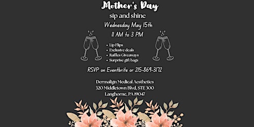 Image principale de Mother's Day Sip and Shine
