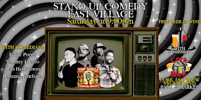 Imagen principal de Top Shelf Comedy Presents: Stand Up Comedy - East Village